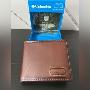 NIB Men’s Columbia RFID Bifold Security Wallet